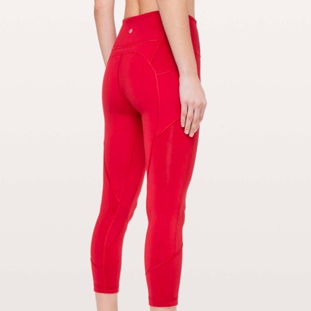 Lululemon All The Right Places Crop II *23"
Dark Red